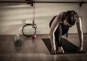 Just a few of the props you might put into action in a Six Degrees Barre class. Photo © 2014 Mason Hendricks.