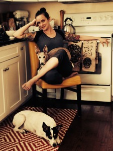 Resting at home.